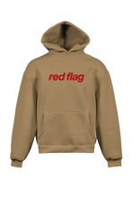 Lade das Bild in den Galerie-Viewer, Red Flag Oversized Hoodie