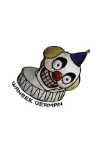 Lade das Bild in den Galerie-Viewer, Horrorclown Shirt weiß tailliert