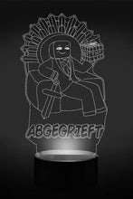 Lade das Bild in den Galerie-Viewer, Abge Thron 3D LED Lampe