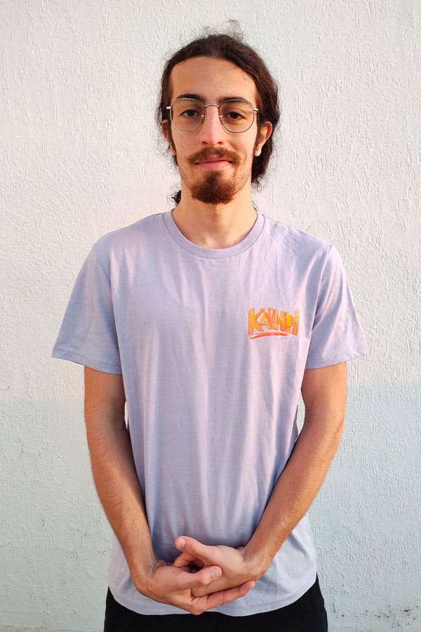 Maglietta viola Kallari