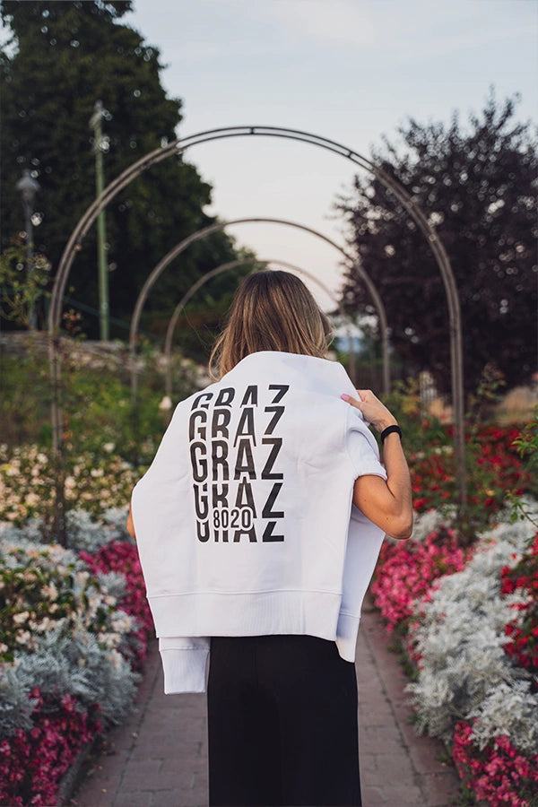 Wellness Wäsch Hoodie white