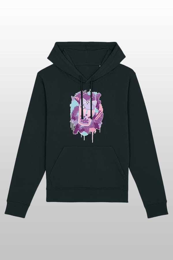 AVAS BUBBLE TEA EXPLOSION HOODIE DARK