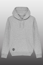 Lade das Bild in den Galerie-Viewer, Geometric Hoodie heather grey
