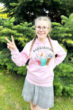 Lade das Bild in den Galerie-Viewer, Hannahccino Cat Kids Hoodie Pink
