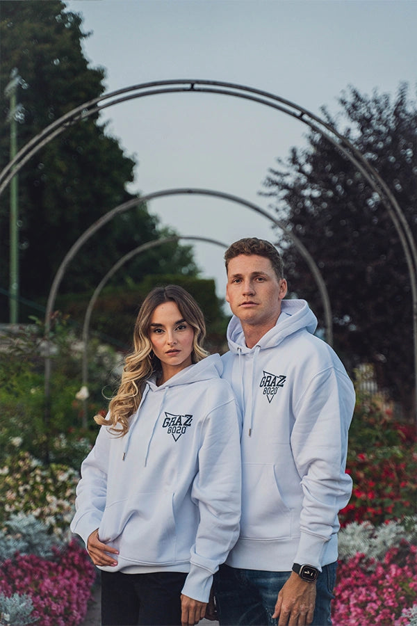 Wellness Wäsch Hoodie white