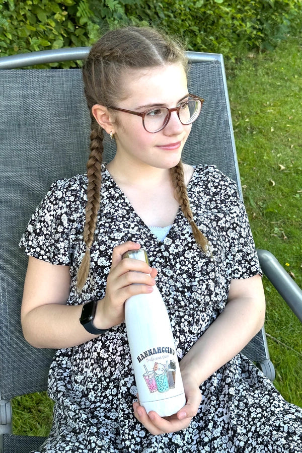 Hannahccino Cat Trinkflasche