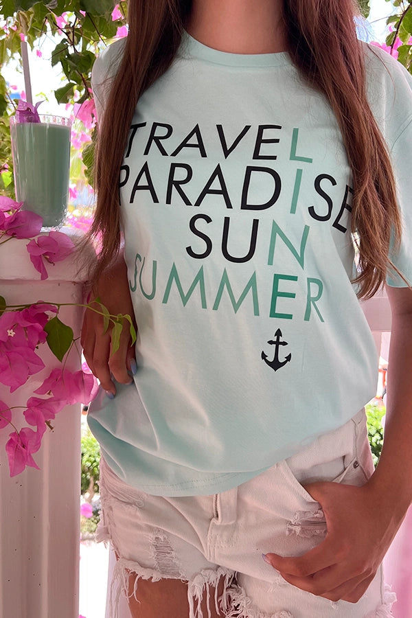 HAPPY Mindset Shirt teal