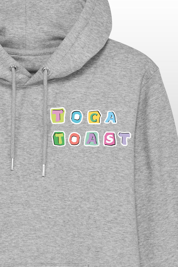 TocaToast Hoodie heather grey