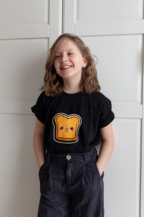 TocaToast Shirt schwarz