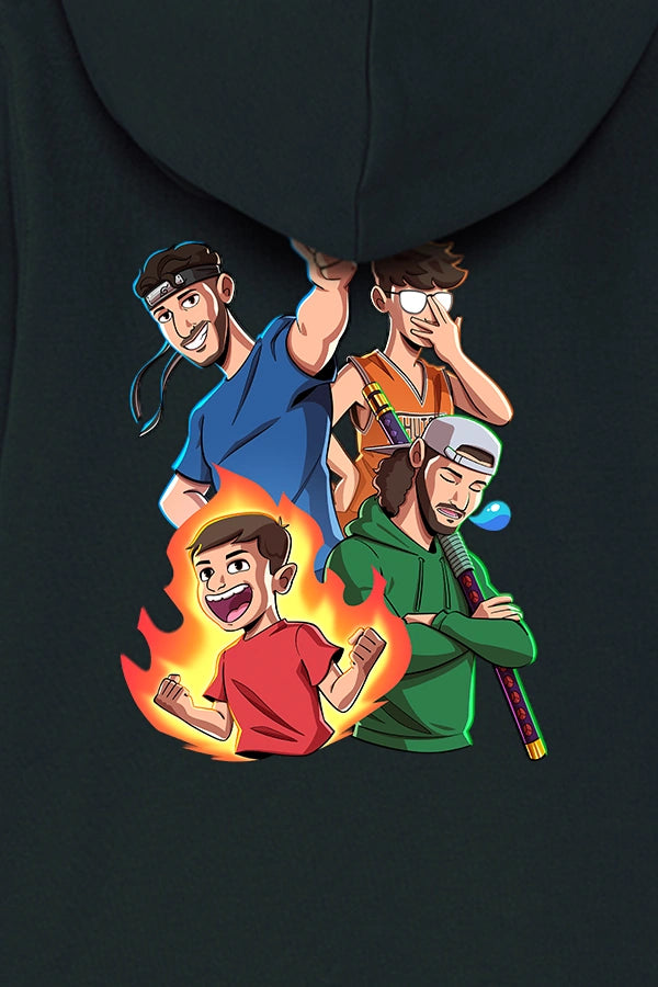 DEMON’SQUAD Sweat à capuche Eclipse Enfants