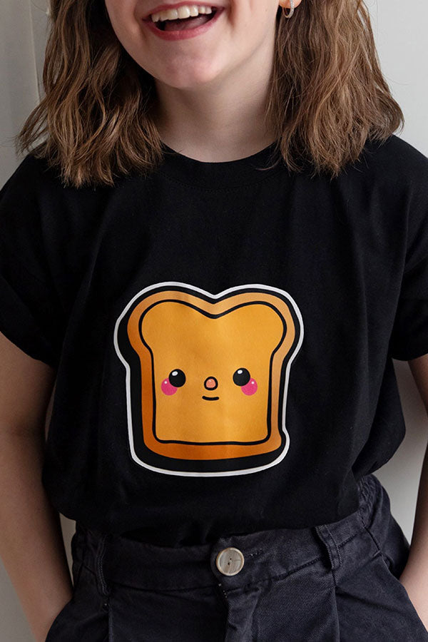 TocaToast Shirt schwarz