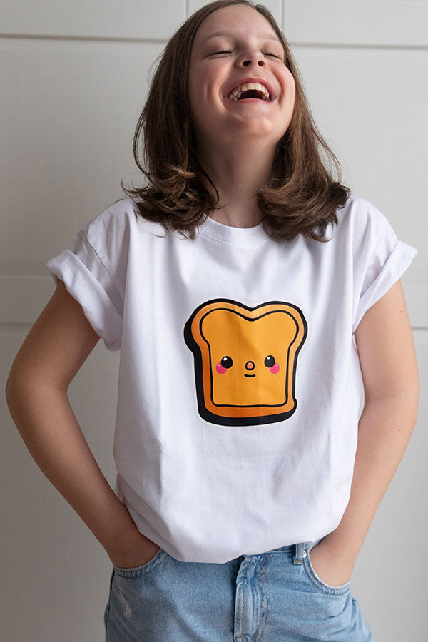 TocaToast Shirt weiß