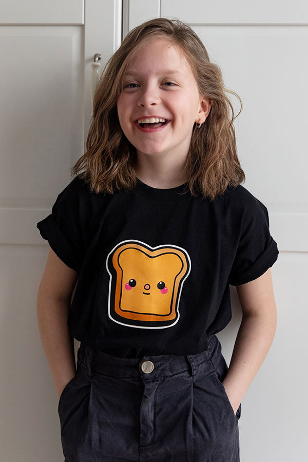 TocaToast Shirt schwarz