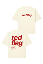 Lade das Bild in den Galerie-Viewer, Red Flag Oversized T-Shirt
