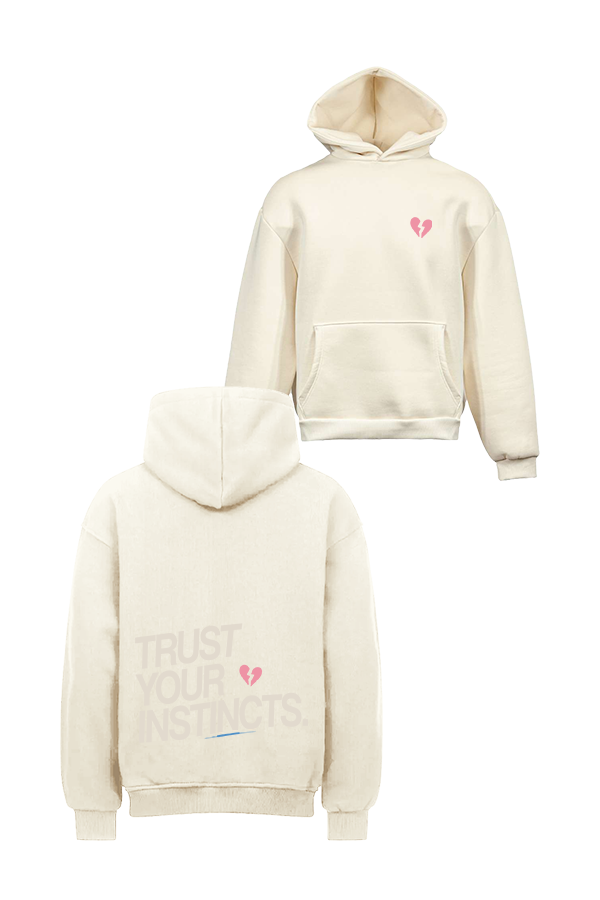Trust Your Instincts Oversized Hoodie