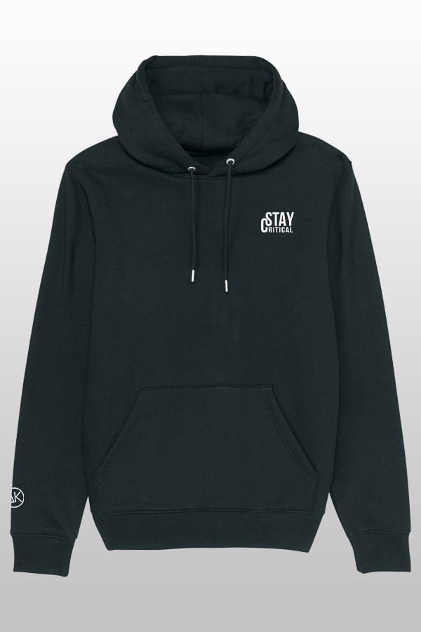Stay Friendly Hoodie black AlphaKevin