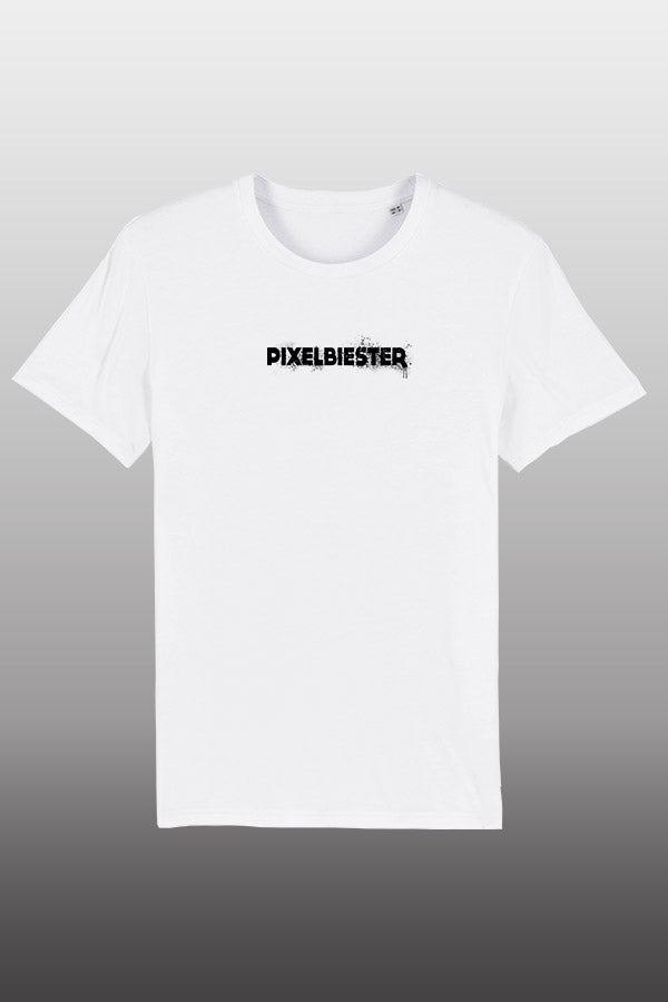 Pixelbiester Sign Shirt weiß