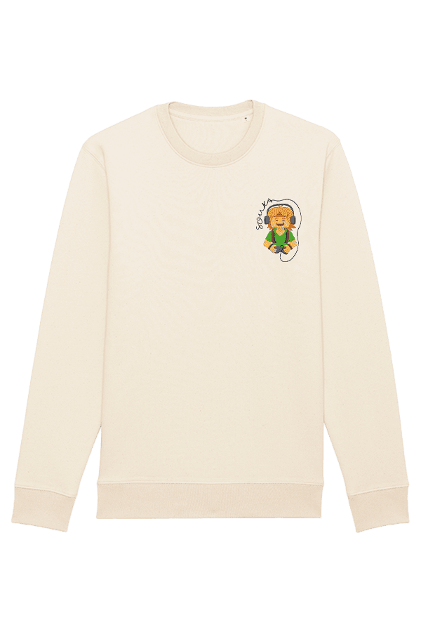 Sweat-shirt Beige Souka