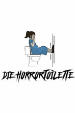 Lade das Bild in den Galerie-Viewer, Horrortoilette Sweater weiß

