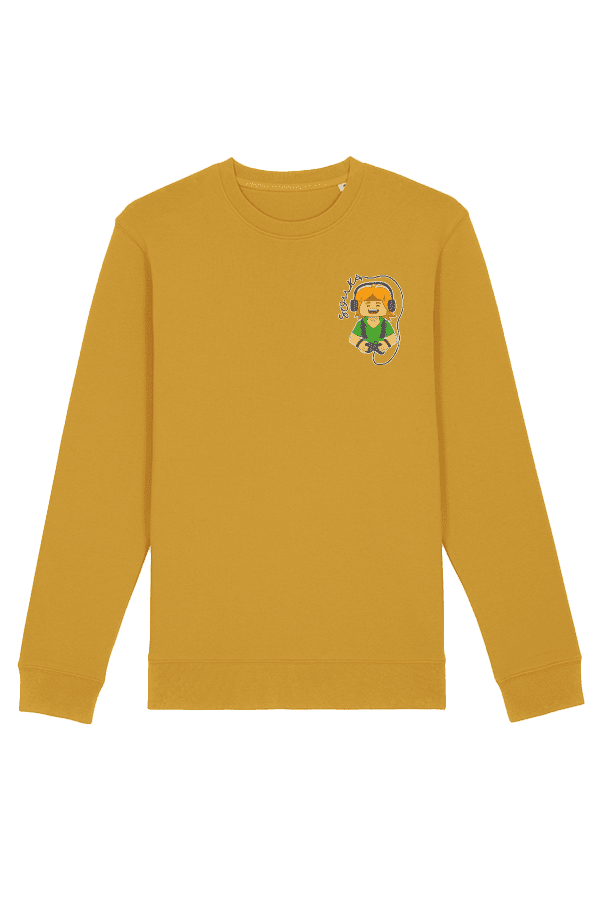 Sweat-shirt Jaune Souka