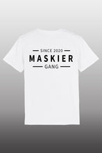 Lade das Bild in den Galerie-Viewer, Maskier Gang T-Shirt weiß
