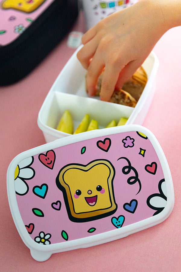 TocaToast Brotdose rosa