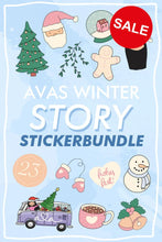 Lade das Bild in den Galerie-Viewer, AVAS WINTER STORY STICKER SALE

