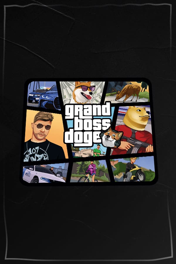 Grand Boss Doge Mousepad