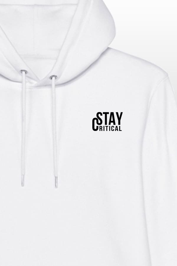 Stay Friendly Hoodie white AlphaKevin