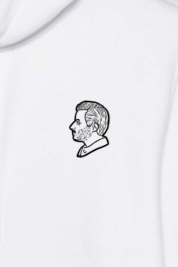 WalliKopf Classic Hoodie White