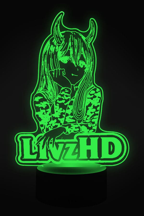 LivzHD 3D LED Lampe