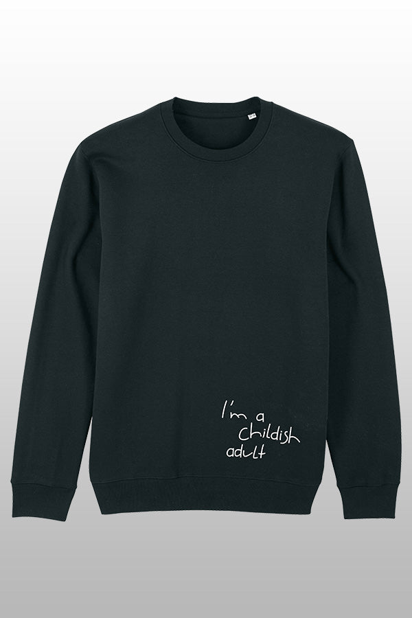 Playground Sweatshirt schwarz