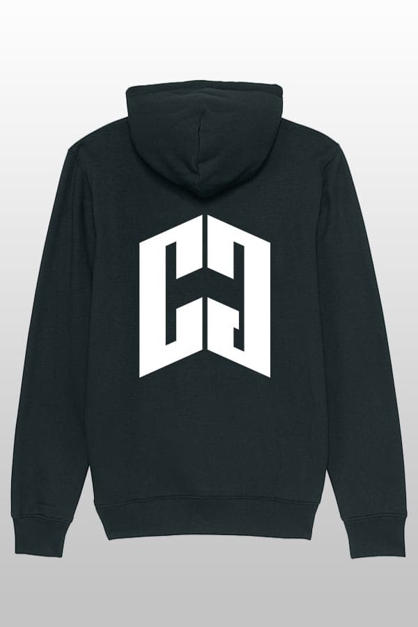 VDM Hoodie black – Weiß