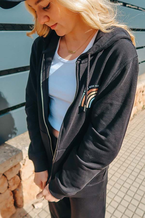 Meet me at the Rainbow ZIP Hoodie