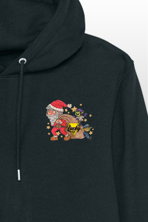 LuckyV XMAS Hoodie Black