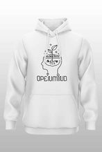 Lade das Bild in den Galerie-Viewer, Openmind Head Hoodie weiß
