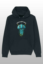 Lade das Bild in den Galerie-Viewer, Fette Qualle Hoodie black
