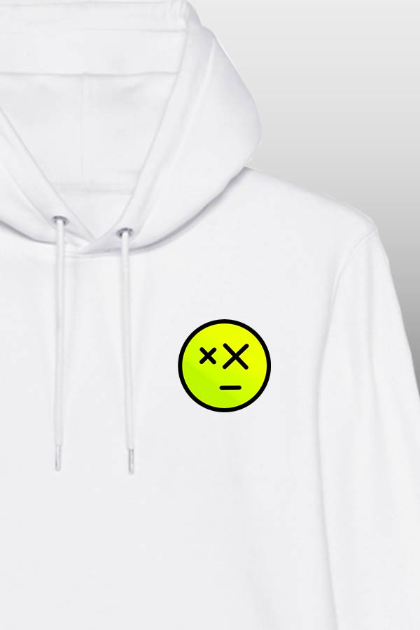 Cyberpunk Hoodie Weiß