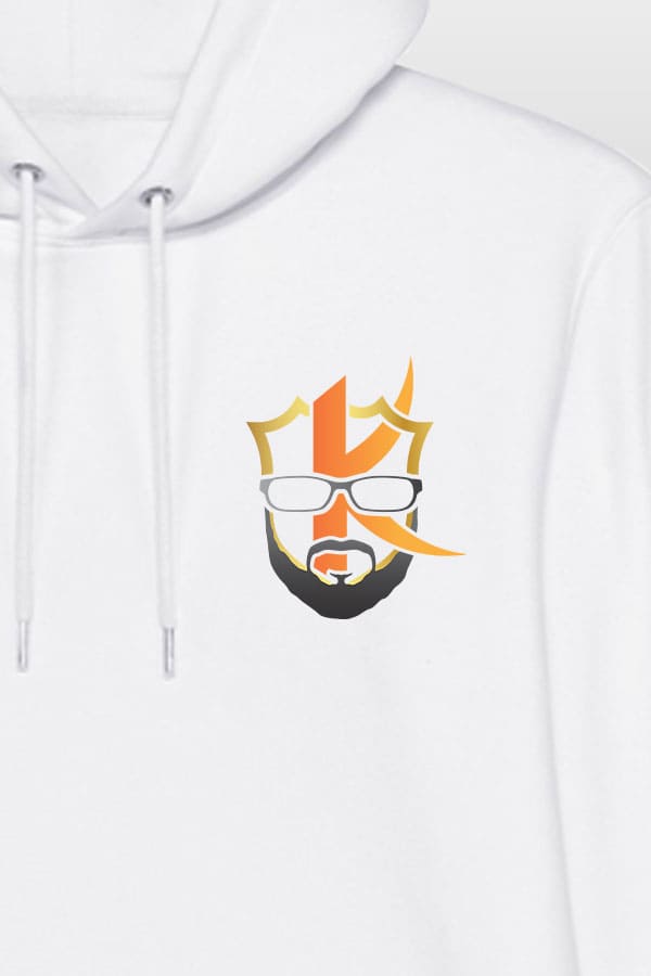 Hoodie Quad White Double