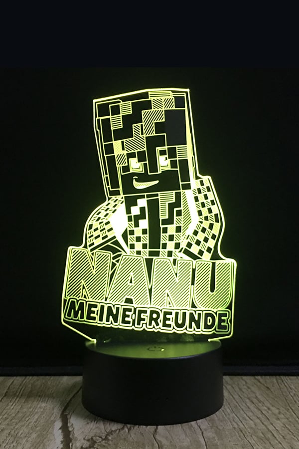 Nanu 3D LED Lampe