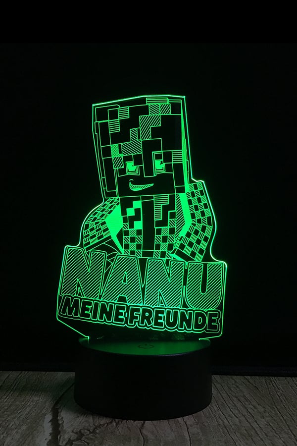 Nanu 3D LED Lampe