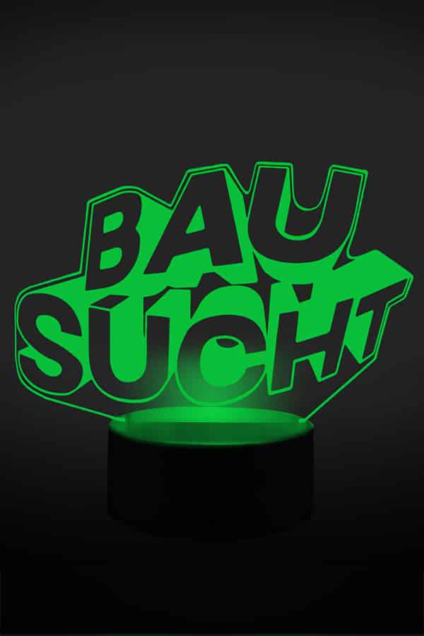 Bausucht 3D LED Lampe