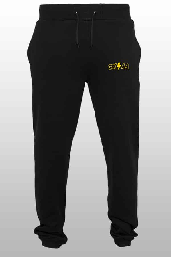 2xAA Jogginghose Black