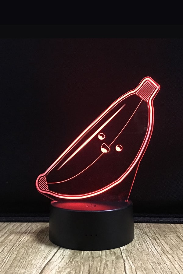 Banani 3D LED Lampe LIMITIERT